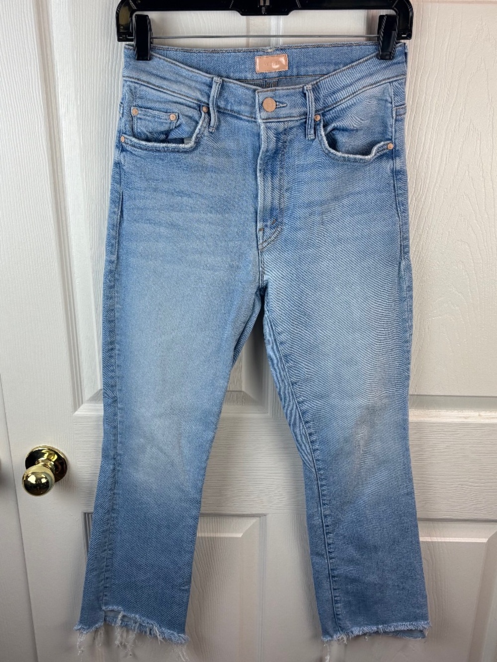 Mother Jeans Insider Crop Step Fray Limited Edition